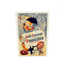 Walt Disney World Pinocchio Movie Posters Trading Card  :) picture