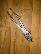 Vintage Lectrolite 8” Slip Joint Pliers USA No. 208 USA made tool  picture