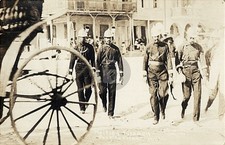 Port Au Prince Haiti Haitien Firemen fireman RPPC Photo Postcard COPY picture