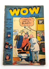 1947 Wow Comics #63 Mr. Scarlet and Pinky Fawcett Comics Golden Age 10 Cent picture