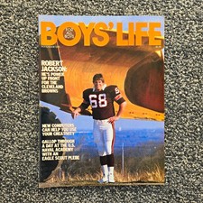 Vintage Cleveland Browns Robert Jackson Boys' Life Magazine November 1985 picture