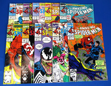 The Amazing Spiderman #340-349 Run Lot 1990 Erik Larsen  Marvel Comics VF/NM picture
