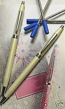 Cross Century Colors Pearlescent Gold Dust White & Jewelry-quality Band Ball Pen picture