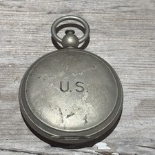 Vintage WWII Wittnauer Pocket Compass US Military picture