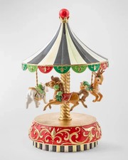Brand New Retired MacKenzie-Childs Granny Kitsch Carousel picture