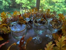 Seven Tiffin-Franciscan Florentine Water Goblet  picture