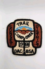 1968 TRAIL CAMPOREE SUNSET DISTRICT BOY SCOUT PATCH picture