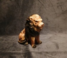 MCM Male Lion Figurine Porcelain Vintage Fierce Bigcats 3.25