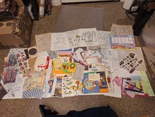 500+ Vintage Paper Ephemera Huge Lot - Junk Journals Mixed Media - picture