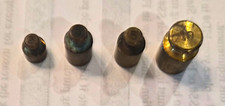 Vintage Brass Metric Scale Weights 2g 5g 5g 10g Balance Set Lot of 4 picture