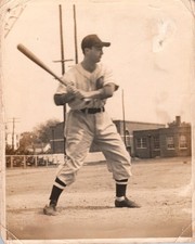 CUBAN BASEBALL CIENFUEGOS ELEPHANTS BATTING PLAYER 1940s ORIG PHOTO ORIG MA82 picture