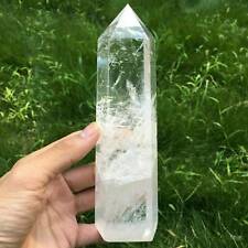 HOT - Large Clear Quartz Crystal Point Natural Wand Specimen Reiki Healing Stone picture