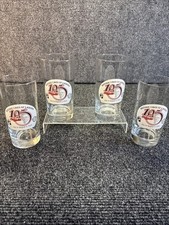 Vtg~Historic Cars of Lansing, 105th Anniversary Oldsmobile Fest~Set of 4 Glasses picture