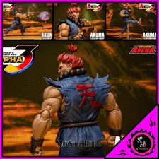 NEW AUTHENTIC STORM ARENA 1/12 STREET FIGHTER ZERO 3 GOUKI AKUMA Figure Presale picture