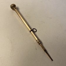 ~Antique~ Victorian~ Mechanical Propelling Pencil~ with Amethyst~ picture