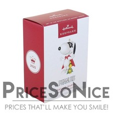 Hallmark Keepsake Ornament 2025 - Peanuts Spotlight on Snoopy Masked Marvel picture