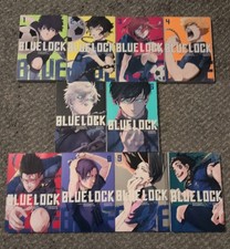 Blue Lock Manga volume 1-10 english soft cover all volumes included picture