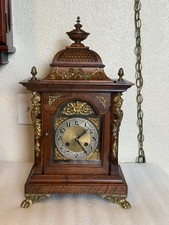 Junghans German Antique Bracket Clock Working picture
