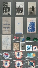 KLM Royal Dutch Air Lines Collection of 34 Pieces Many Signed See Description picture