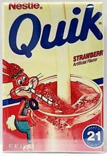 Strawberry Quik MAGNET 2