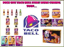🚨New Limited Edition Exclusive TACO BELL Sauces Cheese Salsa Bottle Products picture