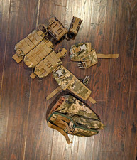Ukrainian Pouches And Extra Freebie Russian 6b Neck Protection Soft Armor picture
