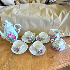 11-piece vintage mid-century tea and coffee service in the 