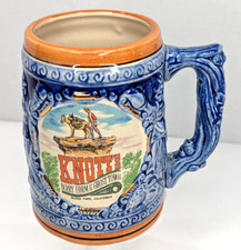 VTG Knotts Berry Farm & Ghost Town Beer Stein Ceramic Mug Amusement Park/Rare picture