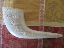 Vintage Barton’s Candy Corp. Rosh Hashanah New Year Jewish  Ivory Shofar Italy picture
