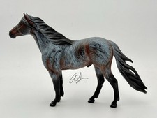 CM OOAK Custom Model Horse Like Breyer Peter Stone ‘Hurricane’ 1:9 Traditional  picture