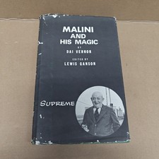 Malini and His Magic by Dai Vernon Edited by Lewis Ganson Magic Book (2-4) picture