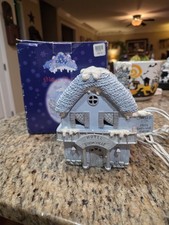 Vintage 1999 Encore Snow Buddies Hotel Snowville #94924 Light Up Village... picture