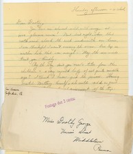 1934 Letter & Cover Harrisburg PA to Persia Iran Presbyterian Missionary History picture