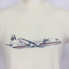Vintage Sz Large TShirt PBA Providence Boston Airlines Airplane Aviation picture