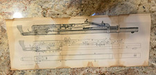 Antique 1800s US Patent Office Firearm Drawings & Text Lot Gatling & Revolvers picture