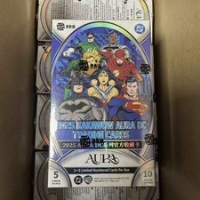 2025 Kakawow AURA DC Collection Trading Cards Sealed Booster Box In Stock picture