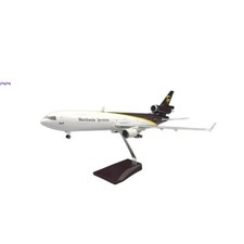 47cm Ups Md-11 Cargo Plane Model 1:130 Static Aircraft With Wheels Display picture