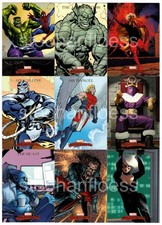 2007 UD Marvel Masterpieces You Pick the Base or Foil Card,  Finish Your Set picture