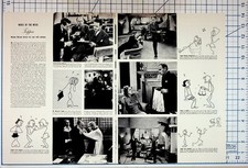 Vintage 1937 Topper Movie Magazine Spread Norman McLeod Cartoons Stills Ephemera picture