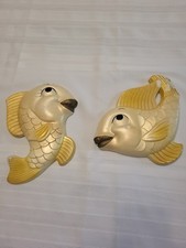 1964 Miller Studios Chalkware Fish Pair picture