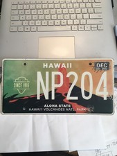 HAWAII VOLCANOES NATIONAL PARK LICENSE LOW PRICE TINY DEFECTS , SHIPS FAST picture
