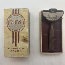 Vintage GEM Micromatic Single Edge Razor picture