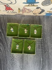 Peanuts Snoopy Necklace, Sports, Music And Famous Joe Cool- Set Of 5, New In box picture