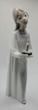 Lladro Girl With Candle Figurine. picture