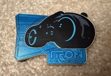 Disney TRON Legacy Lightcycle Pin 2013 Collectible LE 350 Sam Flynn Logo picture
