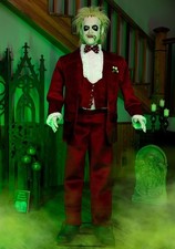 6FT Life-Size Animated Beetlejuice with 2 Outfits Decoration picture