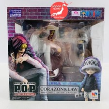 RARE One Piece Portrait.Of.Pirates LIMITED EDITION Law & Corazon Figure EXPRESS picture
