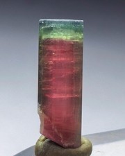 Watermelon Tourmaline Crystal Green Cap Natural Gemstone Mineral Crystals picture