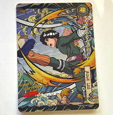 MAYOU Naruto Hologram Rock Lee Area Huzing (Taijutsu) Card 2002 NREA02-AR-006L4 picture