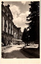 Bad Brückenau Spa Hotel & Town Bavaria Germany Street View 1920s RPPC Postcard picture